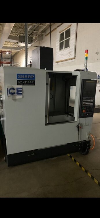 2021 SHARP 2414 AF CNC Vertical Machining Center | Used Solutions, Inc.