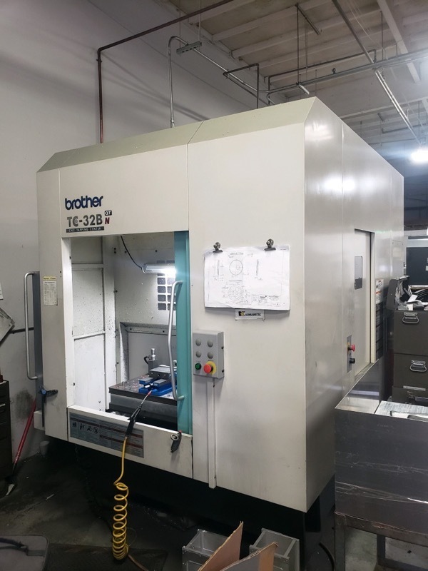 2008 BROTHER TC-32B QT DRILL & TAP CENTER CNC Drilling and Tapping Centers | Used Solutions, Inc.
