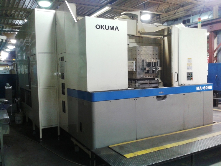 2001 OKUMA MA-60HB CNC Horizontal Machining Center, HMC | Used Solutions, Inc.