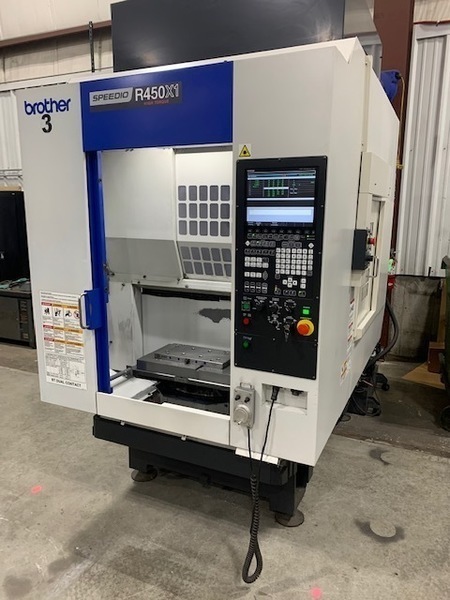2015 BROTHER SPEEDIO R450X1 CNC DRILL & TAP CNC Drilling and Tapping Centers | Used Solutions, Inc.
