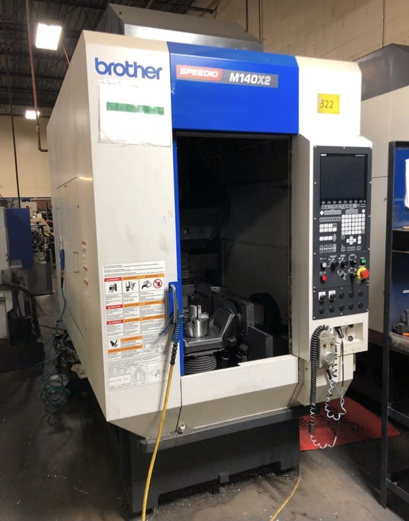2018 BROTHER Speedio M140 x 2 CNC Drilling and Tapping Centers | Used Solutions, Inc.