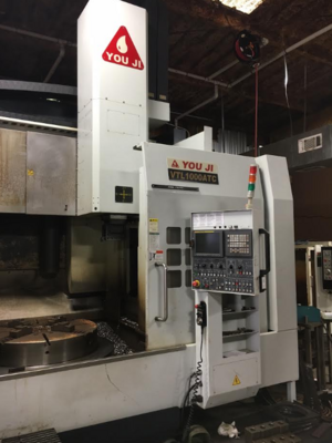 YOU JI VTL-1000 ATC Vertical turning center | Used Solutions, Inc.