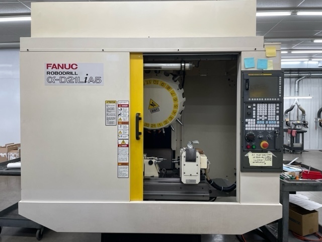 2013 Fanuc Robodrill D-21LiA5 CNC Drilling and Tapping Centers | Used Solutions, Inc.