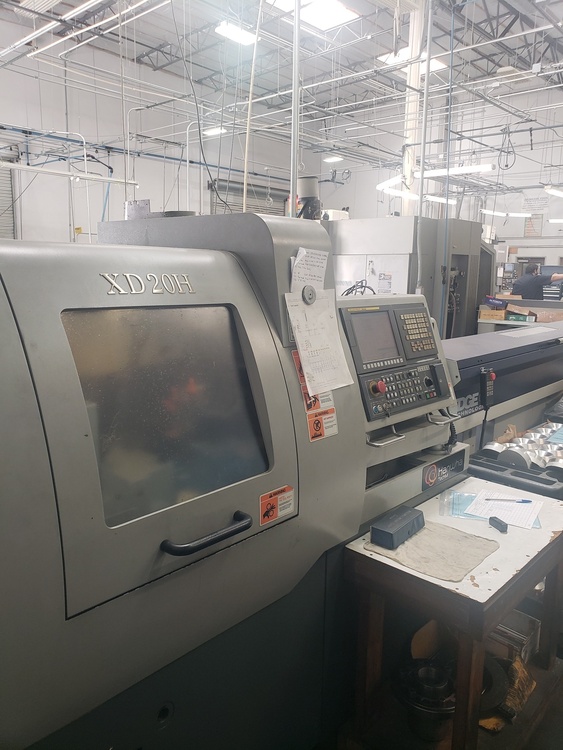 2010 HANWHA XD20H Swiss Type Automatic Screw Machines | Used Solutions, Inc.